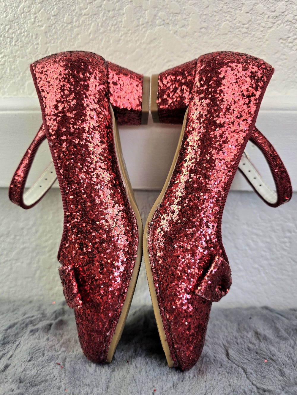 Dorothy's Red Ruby Slippers For Kids Size 3 - Picture 9 of 11